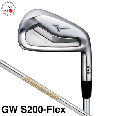 Mizuno Golf Pro 243 Iron Wedge Club GW S200-Flex Dynamic Gold 120 Steel Shaft JP - Image 1 of 4