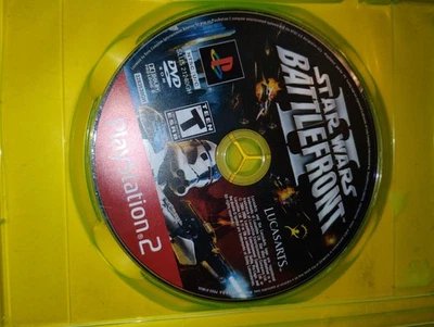 Star Wars: Battlefront II (PlayStation 2, 2005) No Manual Tested - Image 1 of 2