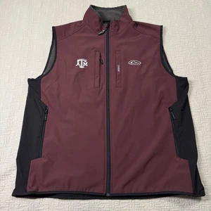 Drake Texas A&M Windproof Tech Vest Maroon Size 2XL - Picture 1 of 10