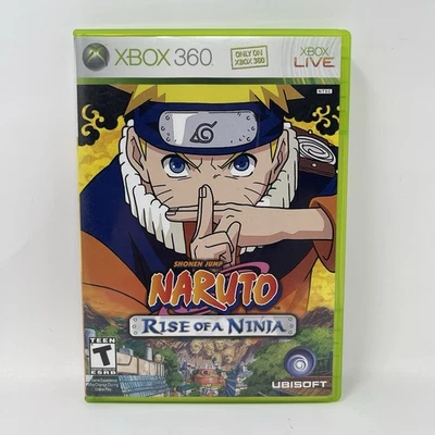 Naruto: Rise of a Ninja Game Microsoft Xbox 360 Complete CIB w/Manual - Tested - Image 1 of 4