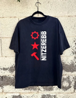 Nitzer Ebb Band Logo Classic T Shirt Black All Size Gift fans MI671 - Image 1 of 4