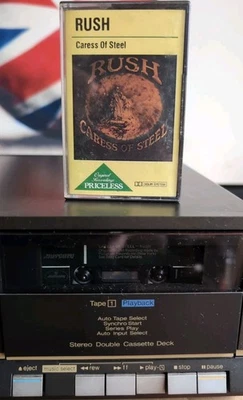 Rush - Caress of Steel - Cassette Tape PRIMC20.  M628 - Image 1 of 4