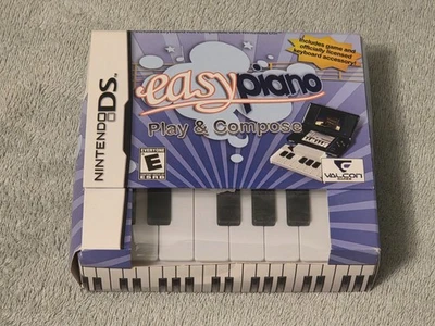 Easy Piano (Nintendo DS, 2010) (CIB) Complete BRAND NEW FACTORY SEALED RARE USA - Image 1 of 4