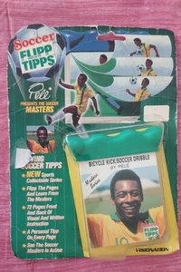 Pele Presents Soccer Masters Flip Book Bicycle Kick Soccer Flipp Tipps 1989 - Picture 1 of 3