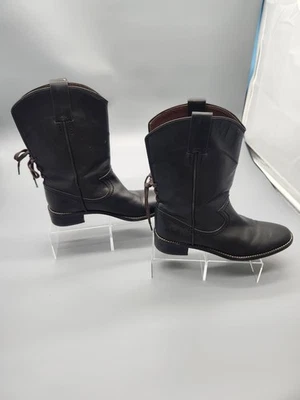 Botas vaqueras occidentales See by Chloé para mujer de cuero negro talla 38 (US 7,5–8) Vero Foto 1 de 4