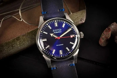 Men's wrist watch Vostok Amphibia - Image 1 of 4