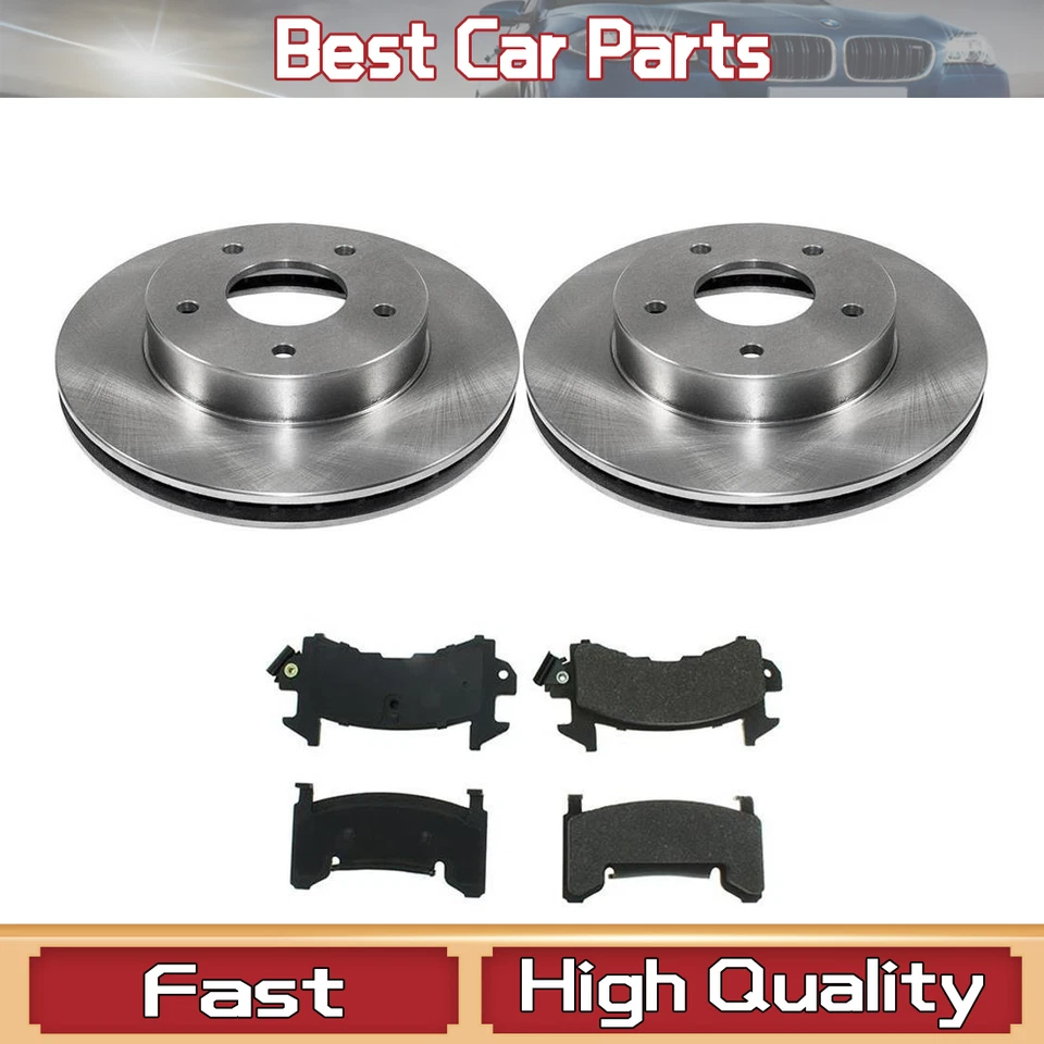 For 1979-1981 Pontiac Firebird Rear Brake Rotors And Metallic Brake Pads - Image 1 of 3
