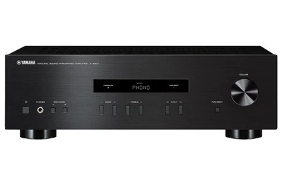 Yamaha AS201 Black Stereo Amplifier with Powerful Natural Sound and Phono Input - Image 1 of 3