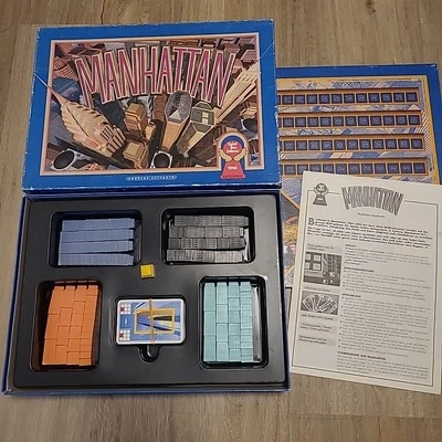 Brettspiel - Hans im Glück - Manhattan - 1994 - 100% Vollständig  - Bild 1 von 4