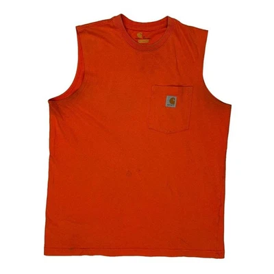 Carhartt Vest - Medium Orange Cotton - Image 1 of 4