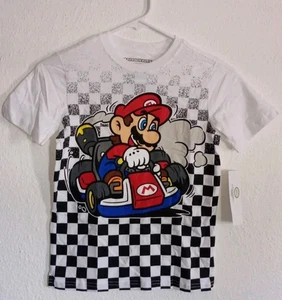 Mario Kart Super Mario Boys Teeshirt NWT - Picture 1 of 1