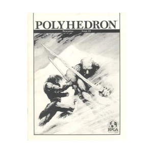 TSR Polyhedron #21 "Witchstone, RPGA NPC's, Titan for Star Frontiers" Mag en muy buen estado+ - Imagen 1 de 1