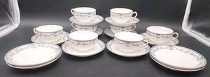 8-Noritake DARDANELLE Cups & Saucers Plus 4 Extra Saucers 1921  - Picture 1 of 19