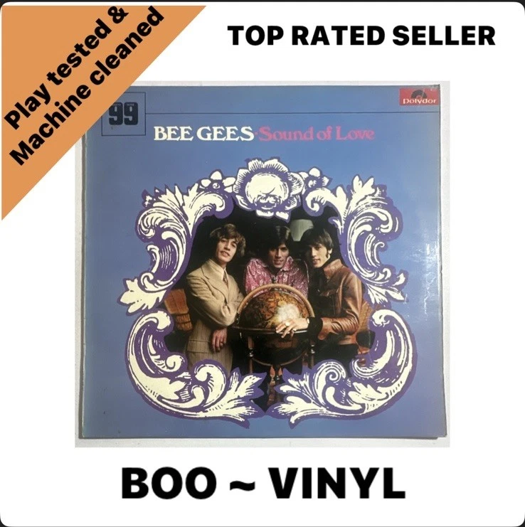 Bee Gees, Sound Of Love - Pop Rock Vinyl LP Record 1970 (2447 005) VG+ / VG+ - Image 1 of 4