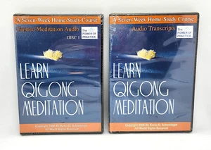 LEARN QIGONG MEDITATION 2-DVD SET (2006) A 7-WEEK HOME-STUDY COURSE  SCHOENINGER - Picture 1 of 3