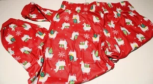 Pantalones de pijama para mujer Wondershop talla MEDIANA llama vacaciones de Navidad - Imagen 1 de 7
