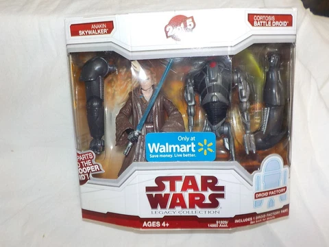 Star Wars Anakin Skywalker Cortosis Battle Legacy Walmart 4 of 5 Droid Factory Cover
