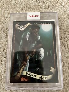2021 Topps Project 70 Card #176 Willie Mays 2002 by Alex Pardee