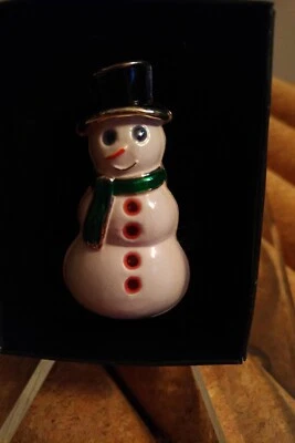 PIN ILUMINADO AVON TIS THE SEASON, MUÑECO DE NIEVE Foto 1 de 4