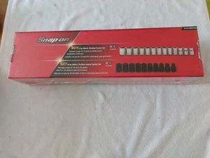 Snap On *Nuevo* Juegos de enchufes Flank Drive® de 23 piezas 1/2" (313TWMYA + 310IMMYA) - Imagen 1 de 6