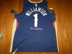 Zion Williamson Signed New Orleans Pelicans Authentic Nike Jersey Fanatics COA - Picture 1 of 11