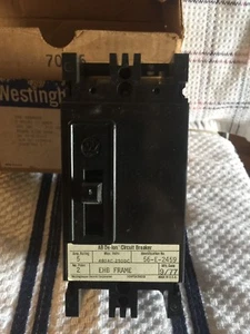 WESTINGHOUSE EHB RAHMENSCHUTZSCHALTER 5 AMP 480/250 56-E-2459✌️ - Bild 1 von 4