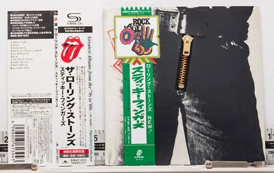 THE ROLLING STONES Sticky Fingers w/ zipper , 2 Obi SHM UICY-94571 Japan Digipak - Image 1 of 4