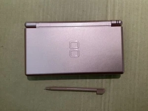 Nintendo DS Lite Video Game Console USG-001 Metallic Rose Japan Ver. Working - Picture 1 of 9