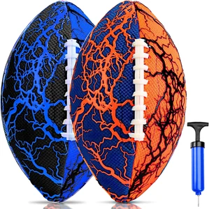 Jasonwell Pool Beach Water Football - 2 Pack Waterproof Football Strong Grip Fun - Picture 1 of 12