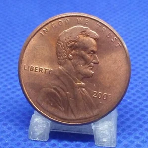 2003 D Lincoln memorial penny grease strike error - Picture 1 of 2