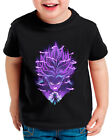 Fighter Rage T-Shirt f&#252;r Kinder super dragon saiyan dbs ball z gt