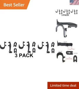Mail Security Reimagined: 3-Pack Easy Install Plastic Latch Set for Mailboxes - Picture 1 of 11