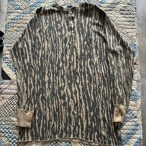 Vintage Duofold Base Layer Thermal Shirt Men's XL Wool Cotton USA Realtree Camo - Picture 1 of 5