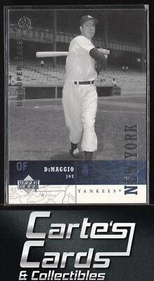 Joe DiMaggio 2002-03 UD SuperStars #153 New York Yankees Hall of Fame - Image 1 of 2