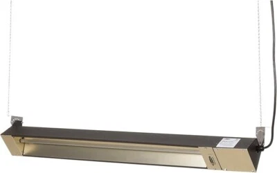 TPI OCH-46-120V 1500 Watt Corded Electric Infrared Heater, Stainless Steel - Image 1 of 4