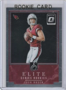JOSH ROSEN ROOKIE CARD 2018 Elite Series INSERT RC Football UCLA BRUINS DOLPHINS - Bild 1 von 2