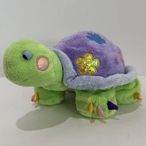 Ganz Webkinz Daisy Tortoise Plush Purple Green Turtle Stuffed Animal NO CODE - Picture 1 of 11