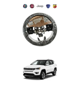 K6QY56LT5AA JEEP COMPASS 2017 VOLANTE RISCALDABILE IN PELLE ORIGINALE - Picture 1 of 4