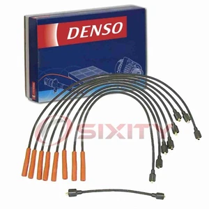 Denso Spark Plug Wire Set for 1971-1974 Dodge B200 Van 5.2L 5.9L V8 Ignition rb - Picture 1 of 5