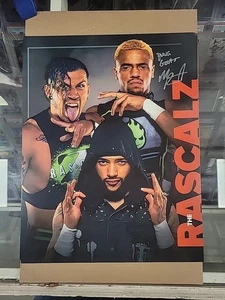  TNA Myron Reed   Rascalz Young Goat Signed 11 X 14 Photo A - Picture 1 of 7