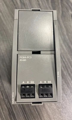 IDEC FC6A Expansion Bundle FC6A-HPH1 Base Module + FC6A-PC3 RS485 Comm Cartridge - Image 1 of 4