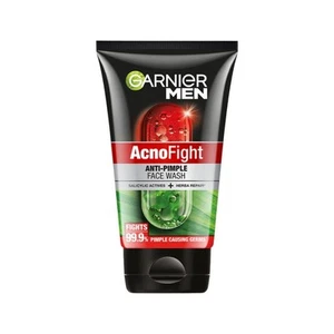 Garnier Men Acno Fight Face Wash 100g | Anti Pimple Oil Control Cleanser - Picture 1 of 9