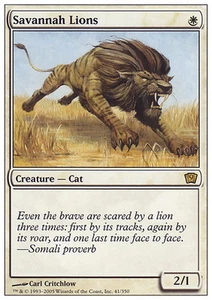 MTG SAVANNAH LIONS EXC - LEONI DELLA SAVANA - 9TH - Picture 1 of 1