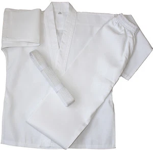 Traje de Karate Gi Adulto Niños Niños Uniforme 100 120 130 140 150 160 170 190 200 - Imagen 1 de 3