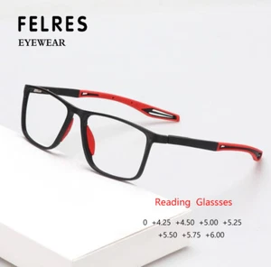 Gafas de lectura para hombre +4,25 +4,5 +4,75 a +6,0 gafas para lectores de alta resistencia - Imagen 1 de 18
