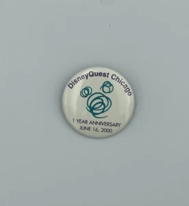 BOTÓN Disney Quest 1 año chicago solo abierto 1 1/2 años limitado - Imagen 1 de 3