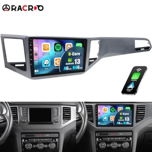8-Kern 4+64GB Autoradio Carplay Android13 Für Volkswagen Golf Sportsvan 2016-19 - Bild 1 von 17