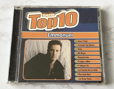 Emmanuel Serie Top Ten CD SEALED! ORIGINAL 2004 Amor Total, Mi Mujer NEW! RARO! - Image 1 of 3