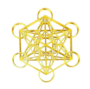 Metatron Cube Meditation Sacred Geometry 3D Printed Wall Art - Picture 1 of 4