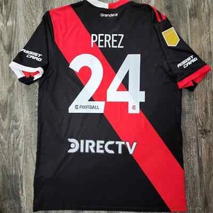 2023 Adidas River Plate Third Soccer Jersey Enzo Perez Men L - Picture 1 of 6